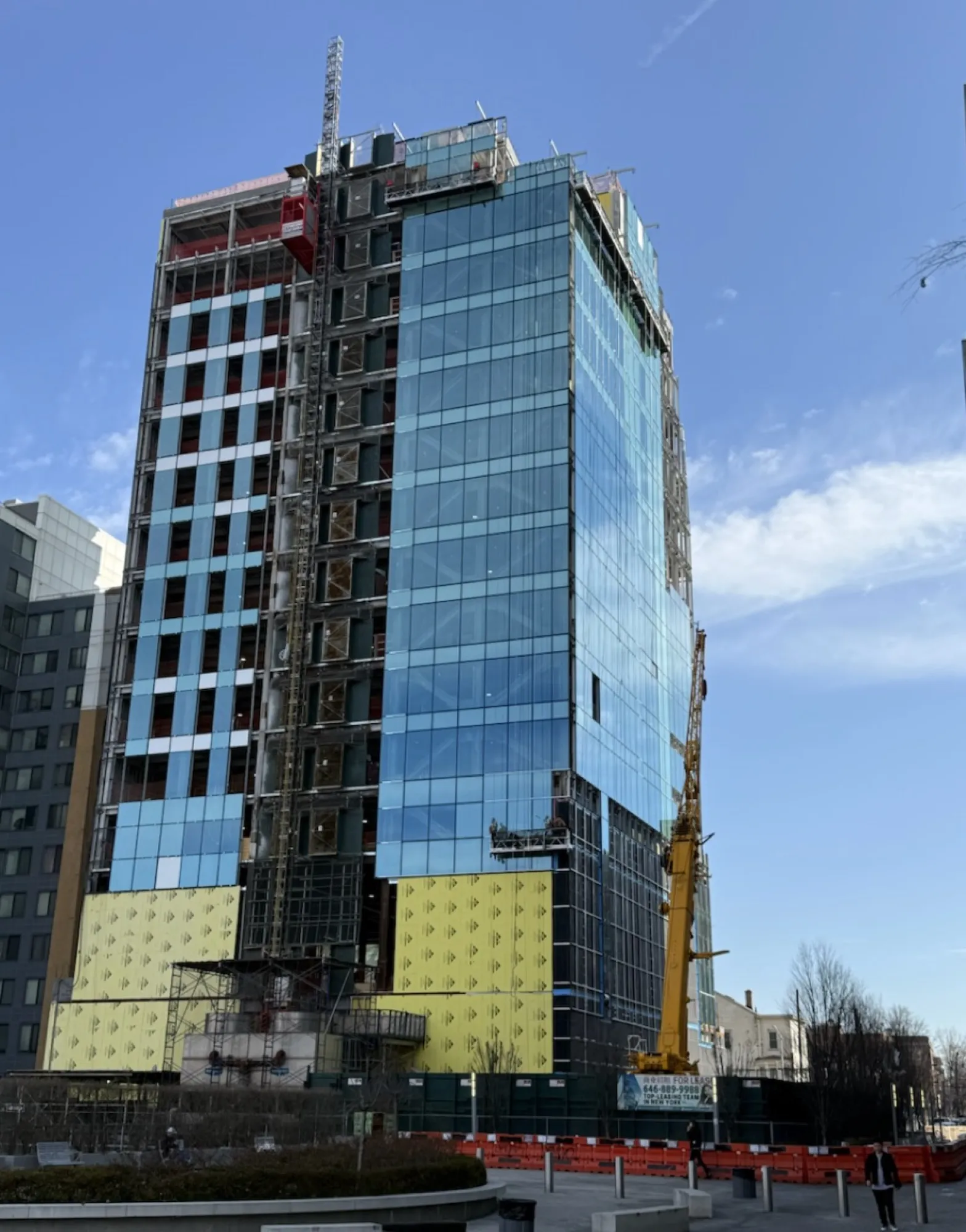 Davis/Union — tiến độ xây dựng
