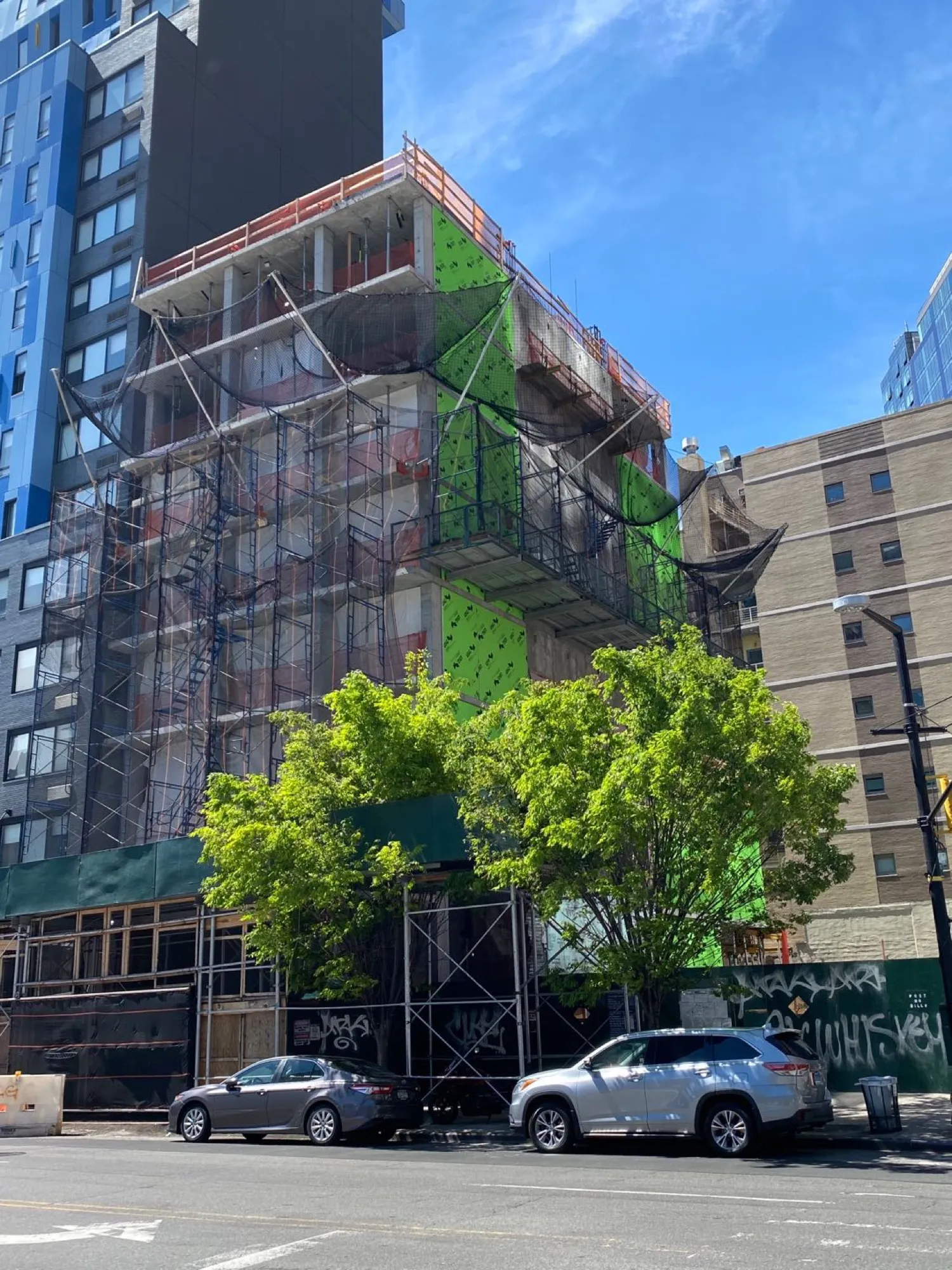Broadway/Jackson — construction progress