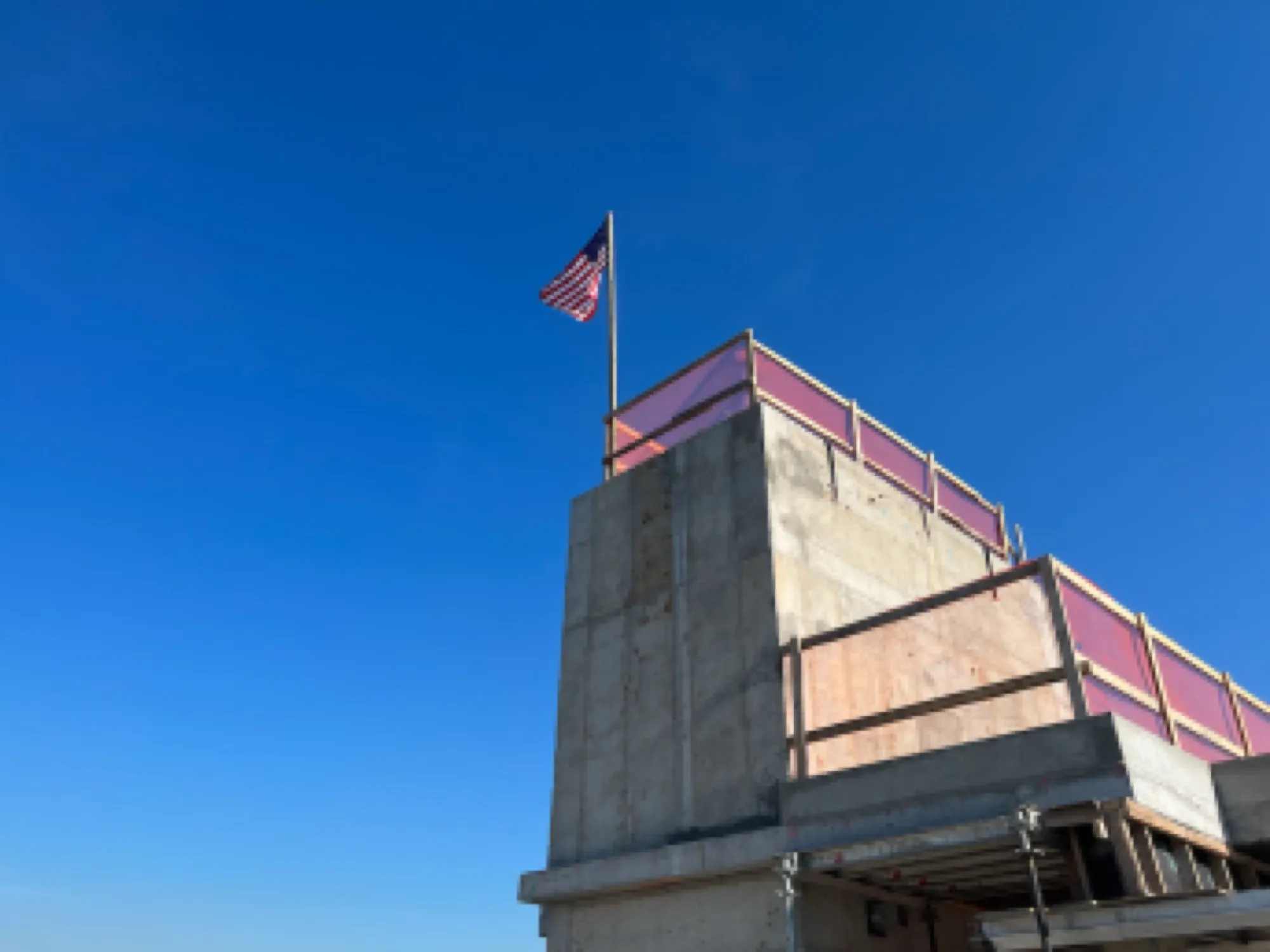 38th Ave & Thomson — construction progress