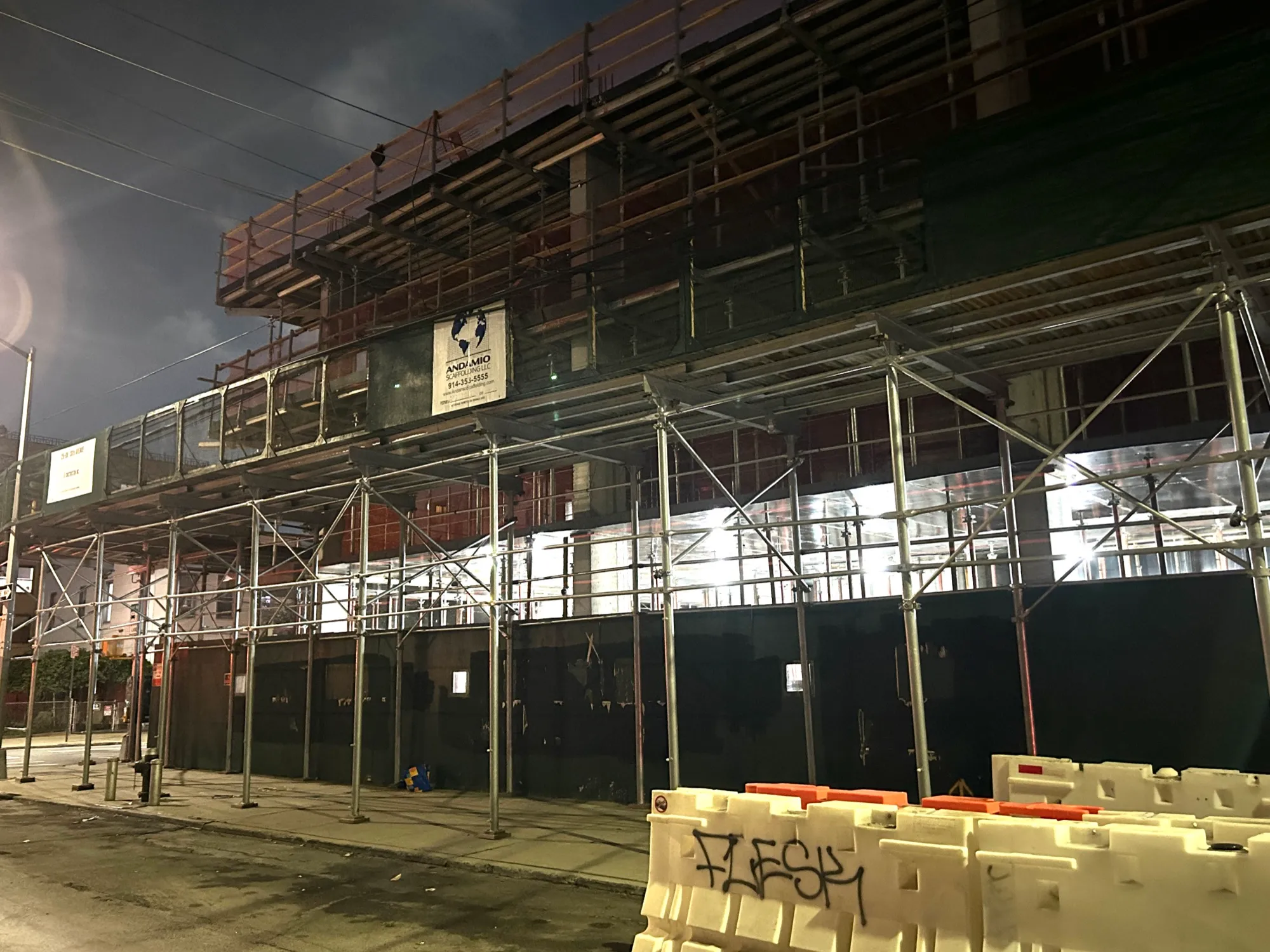 38th Ave & Thomson — construction progress