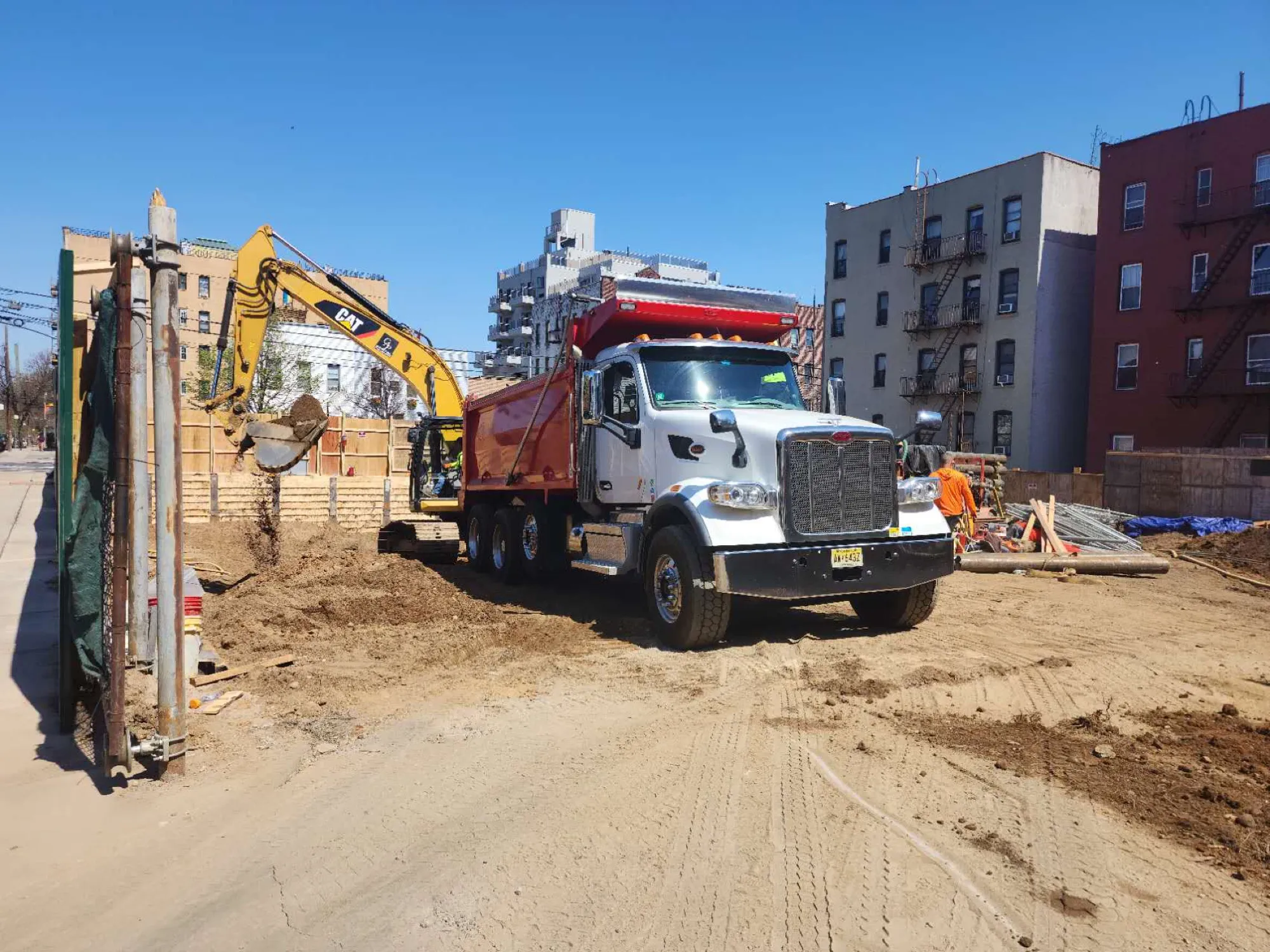 38th Ave & Thomson — construction progress