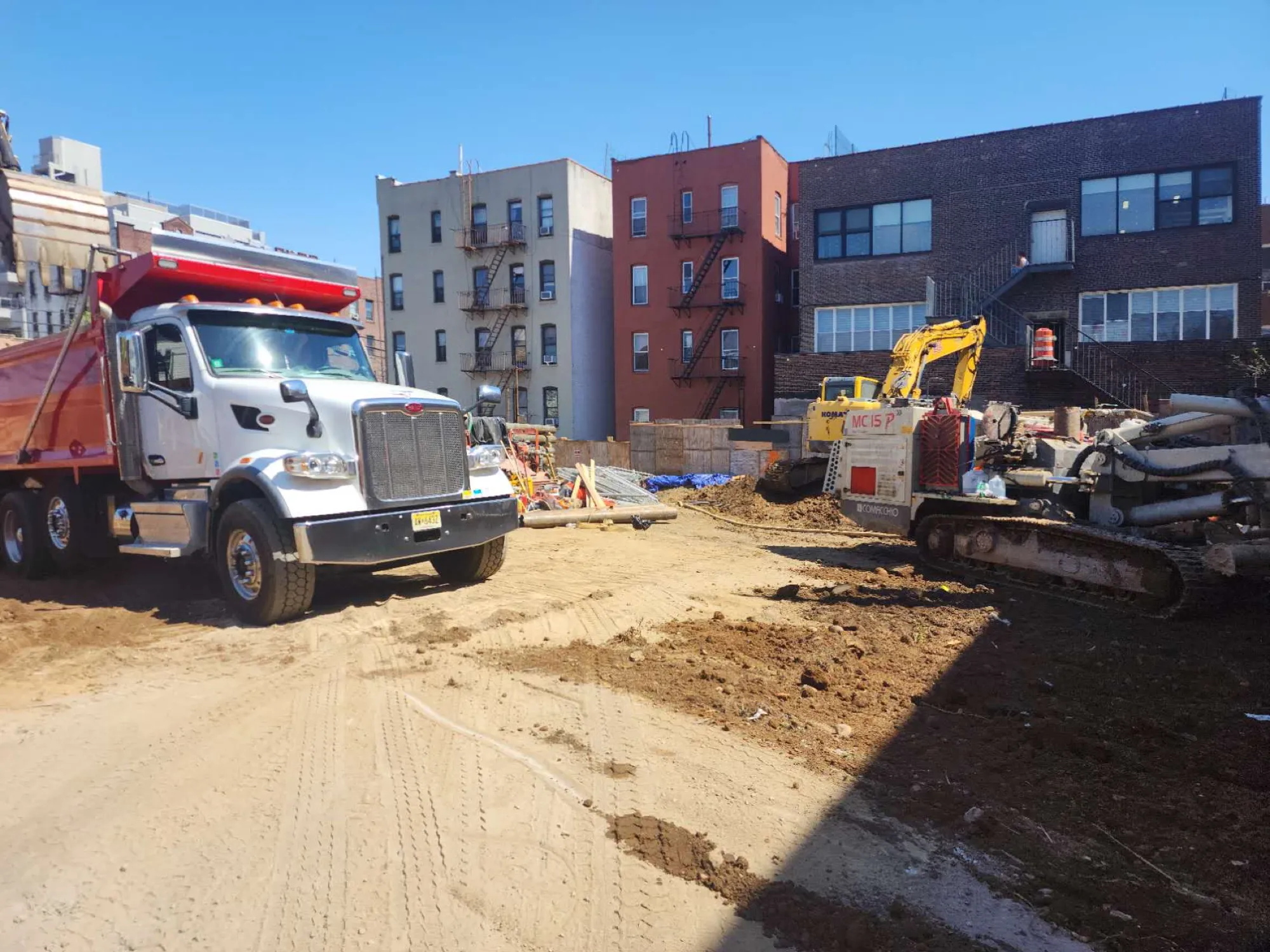 38th Ave & Thomson — construction progress