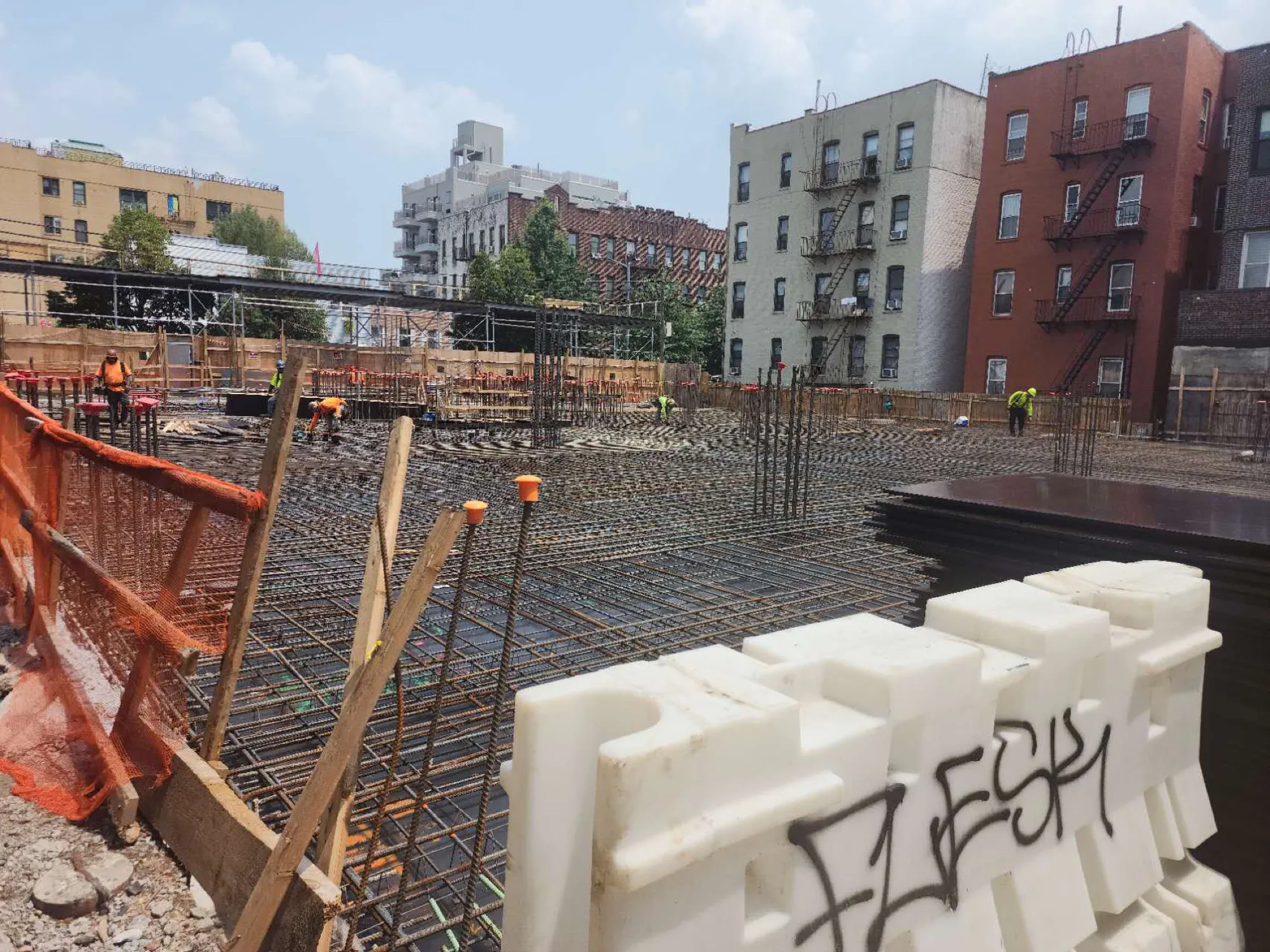 38th Ave & Thomson — construction progress