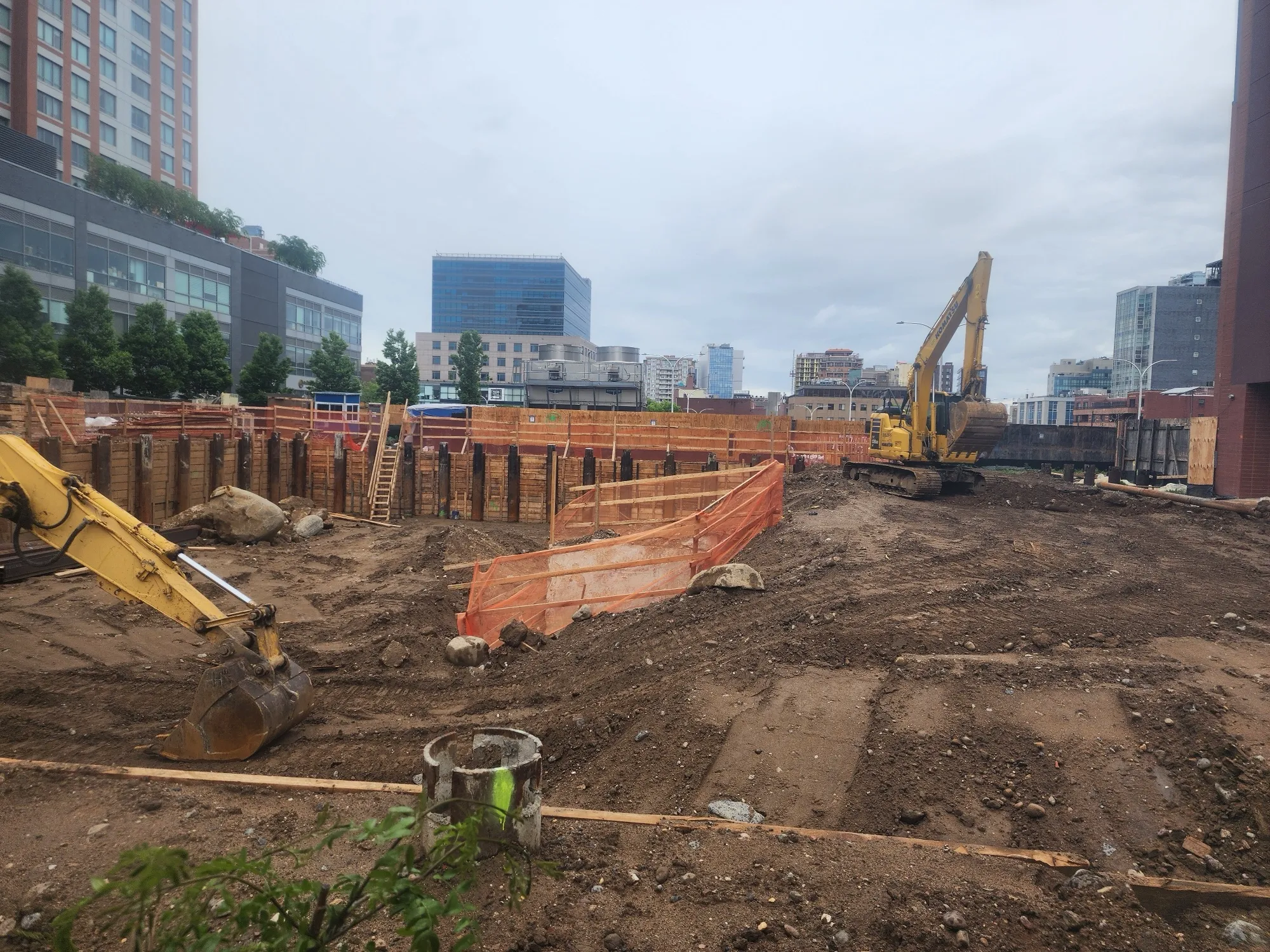 Davis/Union — tiến độ xây dựng