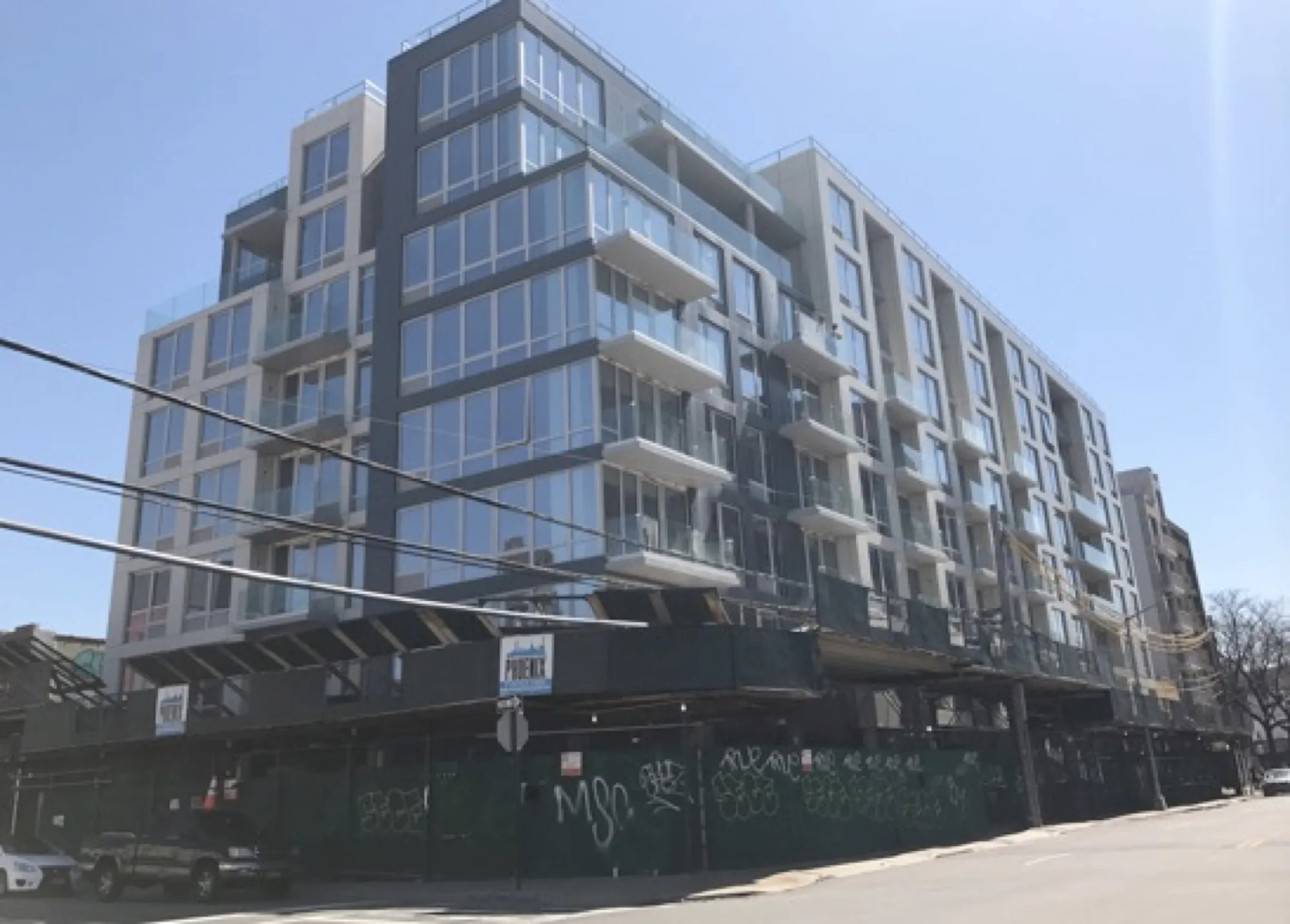 Broadway/Jackson — construction progress