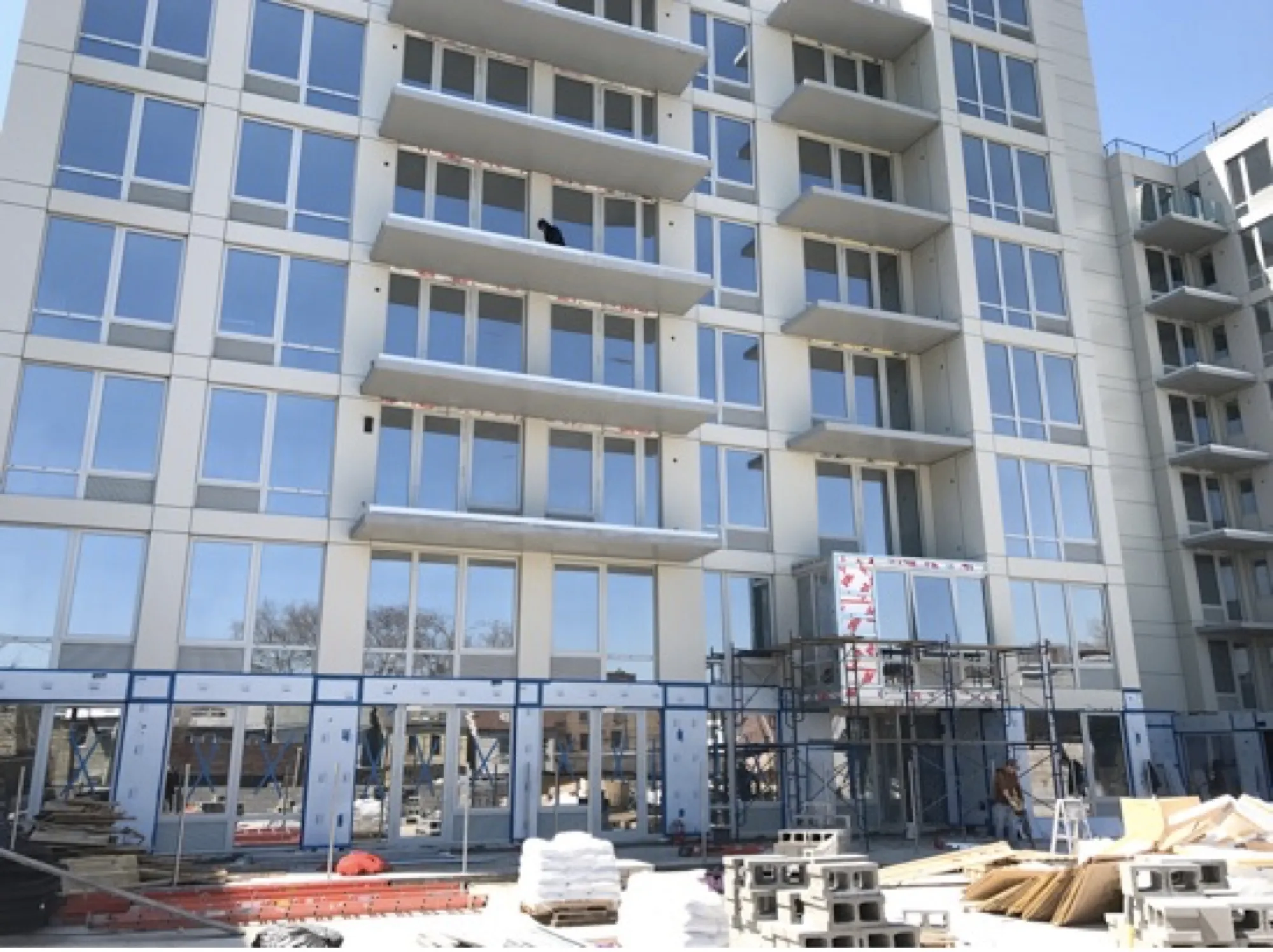 Broadway/Jackson — construction progress