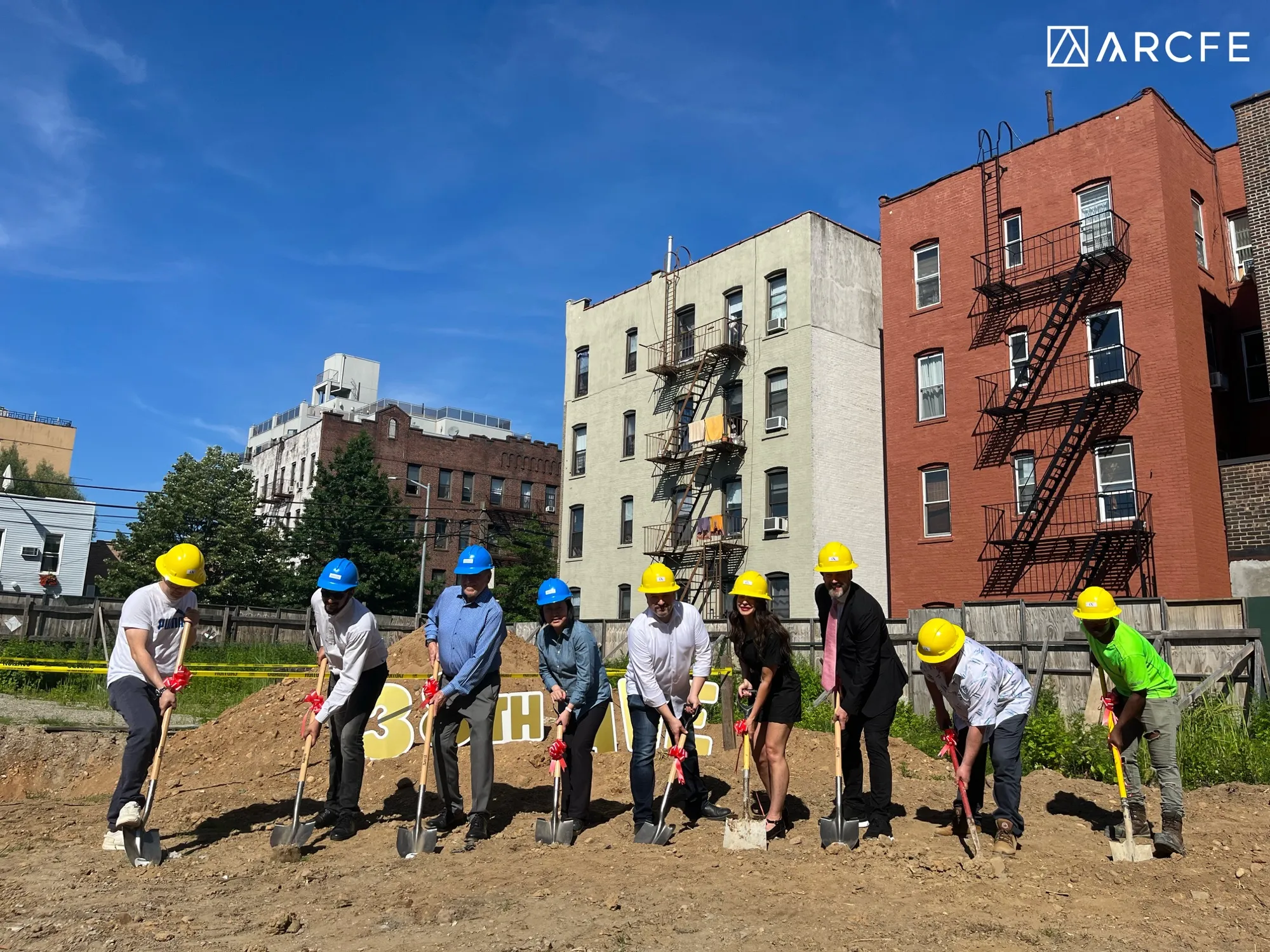 38th Ave & Thomson — construction progress