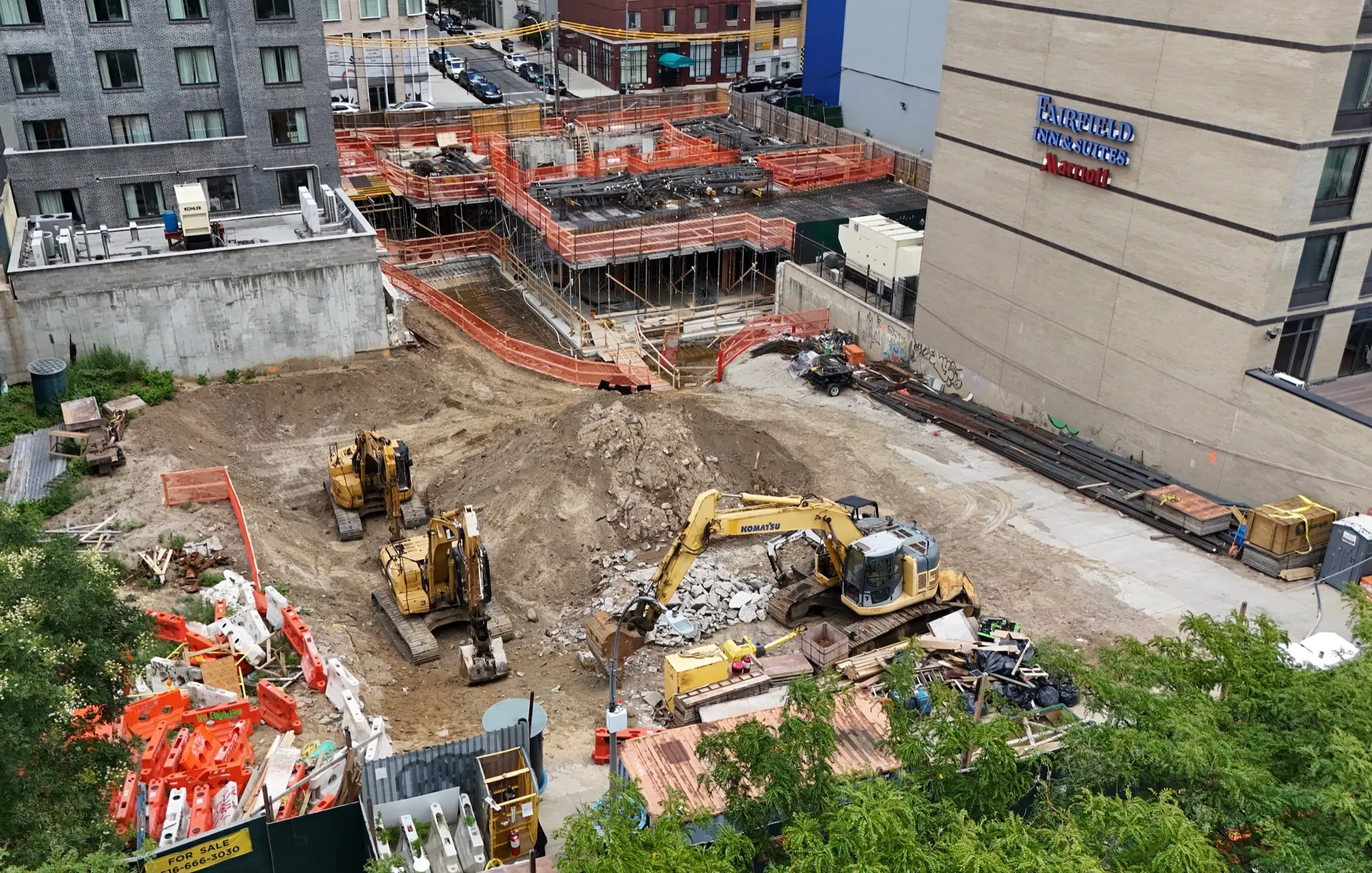 Dutch Kills Project — tiến độ xây dựng