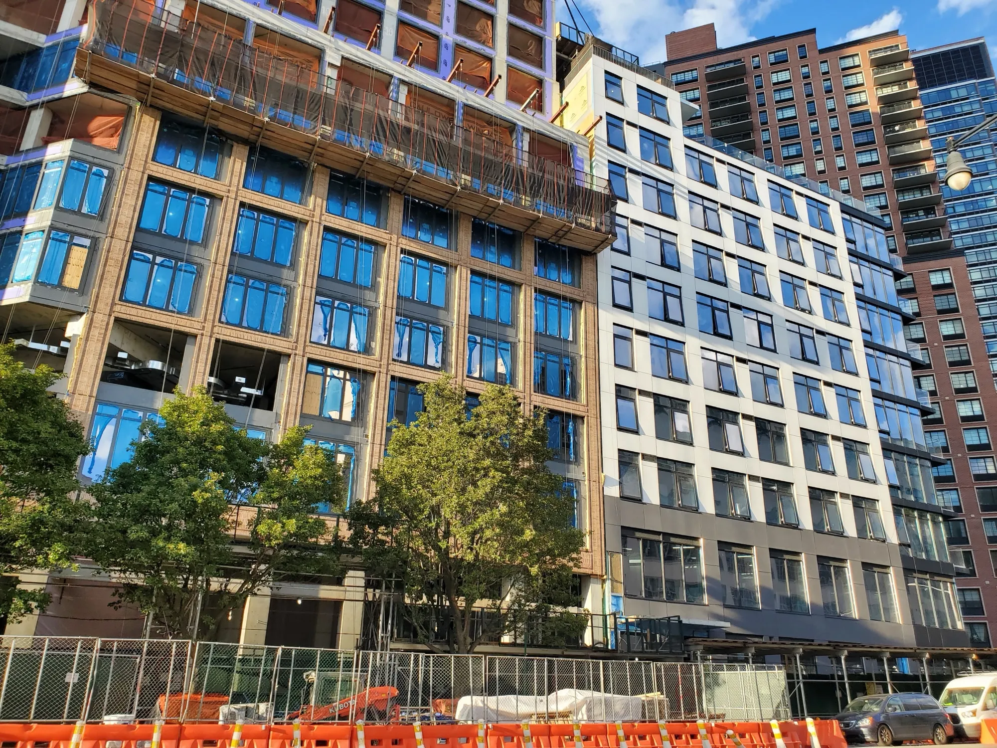 38th Ave & Thomson — construction progress