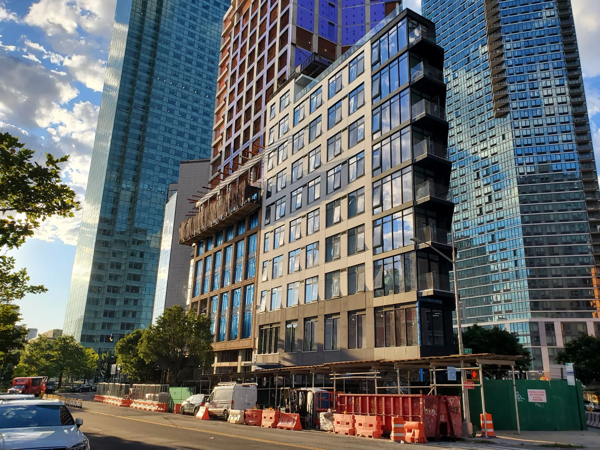 38th Ave & Thomson — construction progress