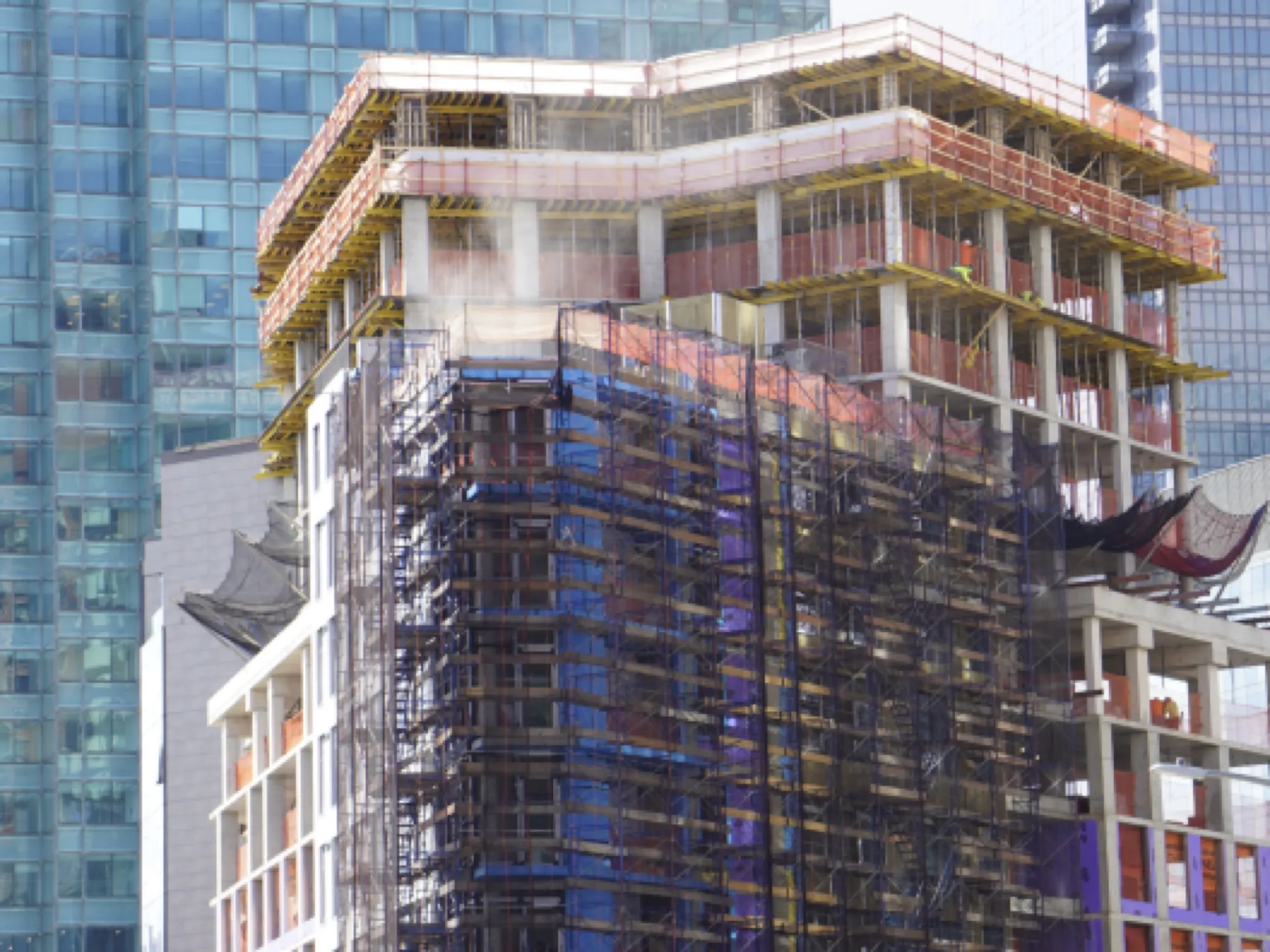38th Ave & Thomson — construction progress
